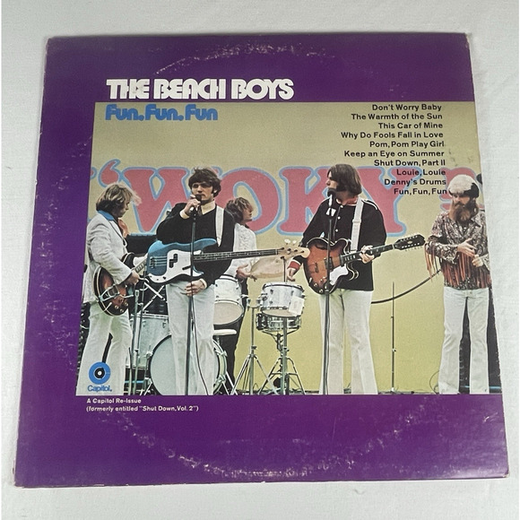 The Beach Boys Fun Fun Fun Vtg 1971 Vinyl LP California Surf Music STBB-701 - Picture 1 of 10